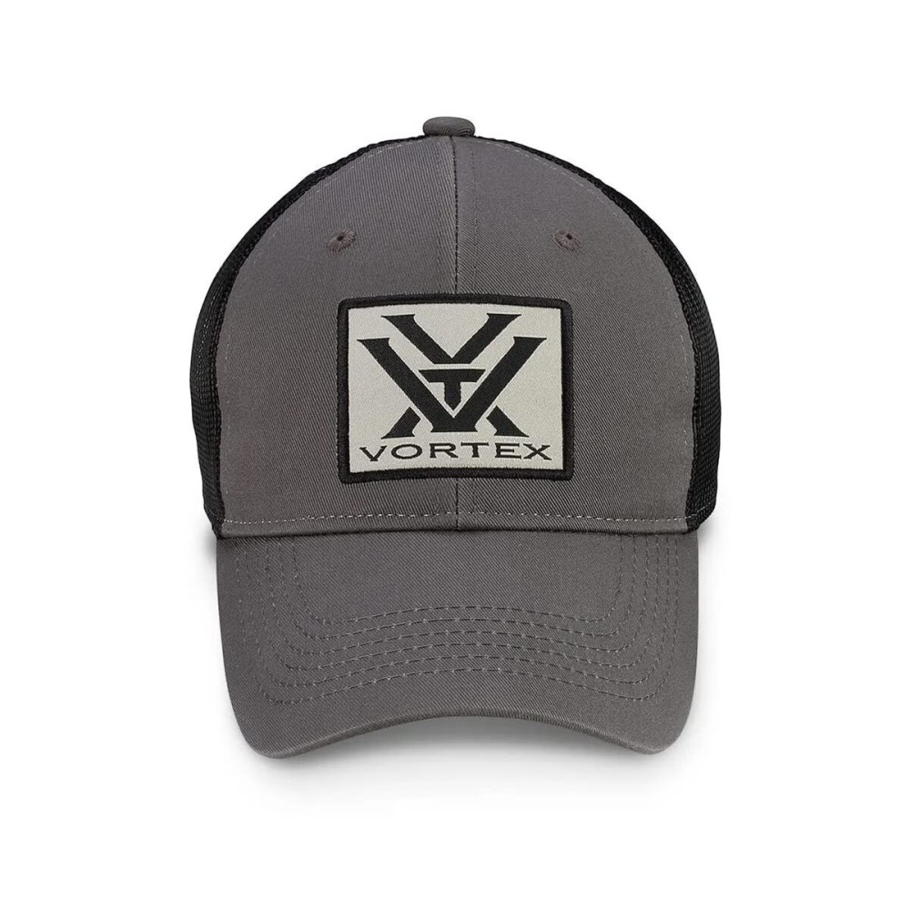 Vortex Optics Patch Logo Snap Back Caps (Pewter)