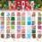 Lorvain 3D Xmas Nail Flakes Charms Sequins Heart Star Snowflake Santa Claus Flake Nail Art Slime Glitters for Women Girls DIY Face Body Decoration (4 Box)