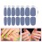 SILPECWEE 224 Pieces 16 Sheets Nail Polish Strips Solid Color Nail Polish Stickers Nail Wraps for Women Self Adhesive Nail Art Stickers with Nail File (Light Colour)