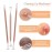 Pimple Popper Tool Kit, MENOLY 10 Pcs Blackhead Remover Comedone Extractor Acne Removal Kit for Blemish, Whitehead Popping,Zit Removing for Nose Face Tools with a Leather Bag (Rose Gold)