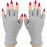 ManiGlovz - The ORIGINAL UPF 50+ UV Light Protective Nail Gloves | Gel Manicure Gloves and Anti UV Fingerless Gloves for Women | Can be Used as Sun Protection Gloves for Driving | Grey