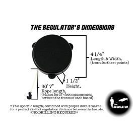 Cornhole Measuring Device | The Regulator | Accessories for Corn Hole Boards | Regulation 27-Foot Distance