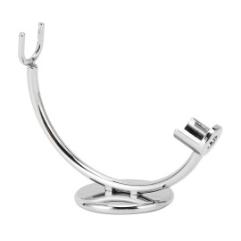 Brrnoo Straight Stand, Stainless Steel Stand, Curved Stainless Steel Stand Base and Polished Steel to Protect & Dry