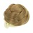 IMISSU Braided Chignon Dancer Hair Donut Hairpieces Scrunchie Claw Hair Bun Updo for Wedding Party (M1 Mix Copper)