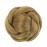 IMISSU Braided Chignon Dancer Hair Donut Hairpieces Scrunchie Claw Hair Bun Updo for Wedding Party (M1 Mix Copper)
