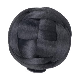 IMISSU Braided Chignon Dancer Hair Donut Hairpieces Scrunchie Claw Hair Bun Updo for Wedding Party (M3 Black) IMISSU Braided Chignon Dancer Hair Donut Hairpieces Scrunchie Claw Hair Bun Updo for Wedding Party (M3 Black)