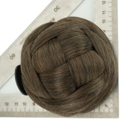 IMISSU Braided Chignon Dancer Hair Donut Hairpieces Scrunchie Claw Hair Bun Updo for Wedding Party (M3 Mix Brown) IMISSU Braided Chignon Dancer Hair Donut Hairpieces Scrunchie Claw Hair Bun Updo for Wedding Party (M3 Mix Brown)