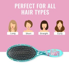 Wet Brush Lol Dolls Original Detangler Brush, Neon QT, Ultra-Soft IntelliFlex Bristles Glide Through Tangles with Ease, Pain Free Comb for Women, Men, Boys and Girls