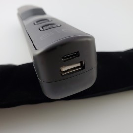 StyleCraft Heat Stroke Cordless Beard & Styling Hot Brush, Cool Touch Tips Anti-Scold, Hair Straightener, Black