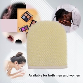 PPHAO Facial Cleansing Sponge - Exfoliating Facial Cleansing Cloths Gloves Mitts - Softweave Exfoliating Washcloths - 6 Pack