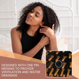 SHASH Since 1869 Made in Germany Wooden Paddle Brush - Gently Detangles, Styles, Conditions Hair with Minimal Frizz and Breakage - Safe for All Hair Types, Wet or Dry - Eco-Sourced Wood SHASH Since 1869 Made in Germany Wooden Paddle Brush - Gently Detangles, Styles, Conditions Hair with Minimal Frizz and Breakage - Safe for All Hair Types, Wet or Dry - Eco-Sourced Wood