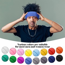 16 Pieces Unisex Dreadlock Cap Spandex Loc Elastic Dread Durag Tube Dread Cap Long Dreadlock Hair Cover for Men Women
