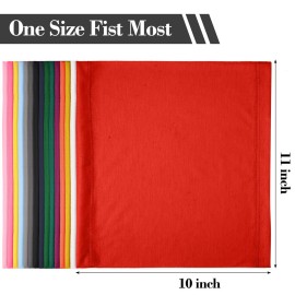 16 Pieces Unisex Dreadlock Cap Spandex Loc Elastic Dread Durag Tube Dread Cap Long Dreadlock Hair Cover for Men Women