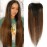 Beauty Forever FB30 Highlight Closure Brazilian Straight Lace Closure Human Hair 4X4 Free Part Brown Lace, 14 Inch Unprocessed Virgin Remy Human Hair Lace Closure Pre-plucked With Baby Hair