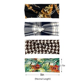 SWEETKIE Twist Front Headbands - Cute Head Wraps Perfect for Yoga, Workouts, Daywear, Happy Hour - Fashion Accessory for Women, Girls, Teens - Tropical, Houndstooth, Plaid, STATUS SWEETKIE Twist Front Headbands - Cute Head Wraps Perfect for Yoga, Workouts, Daywear, Happy Hour - Fashion Accessory for Women, Girls, Teens - Tropical, Houndstooth, Plaid, STATUS