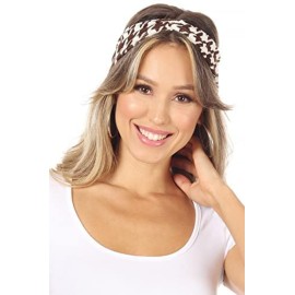 SWEETKIE Twist Front Headbands - Cute Head Wraps Perfect for Yoga, Workouts, Daywear, Happy Hour - Fashion Accessory for Women, Girls, Teens - Tropical, Houndstooth, Plaid, STATUS SWEETKIE Twist Front Headbands - Cute Head Wraps Perfect for Yoga, Workouts, Daywear, Happy Hour - Fashion Accessory for Women, Girls, Teens - Tropical, Houndstooth, Plaid, STATUS