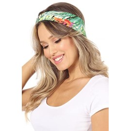 SWEETKIE Twist Front Headbands - Cute Head Wraps Perfect for Yoga, Workouts, Daywear, Happy Hour - Fashion Accessory for Women, Girls, Teens - Tropical, Houndstooth, Plaid, STATUS SWEETKIE Twist Front Headbands - Cute Head Wraps Perfect for Yoga, Workouts, Daywear, Happy Hour - Fashion Accessory for Women, Girls, Teens - Tropical, Houndstooth, Plaid, STATUS