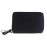 Kososuru Small Makeup Bag for Purse Portable Waterproof Cosmetic Bag Travel Makeup Pouch for Women (All black, Square)