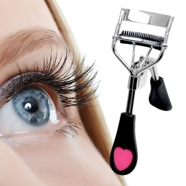Dr.Pedi Eyelash Curlers with Comb Professional Makeup Tool with Eyelash Curler Refills Pads Pinch