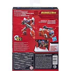 Transformers Toys Studio Series 84 Deluxe Class Bumblebee Ironhide Action Figure - Ages 8 and Up, 4.5-inch