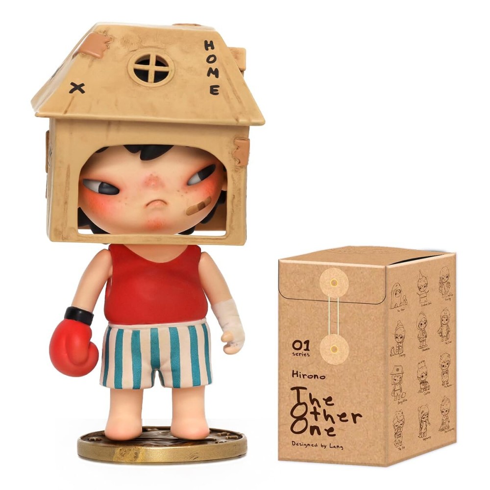 POP MART Hirono The Other One Blind Box Figures, Random Design Box Toys for Modern Home Decor, Collectible Toy Set for Desk Accessories, 1PC POP MART Hirono The Other One Blind Box Figures, Random Design Box Toys for Modern Home Decor, Collectible Toy Set for Desk Accessories, 1PC