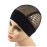 YANTAISIYU 1 Pc Black Crochet Wig Cap Headband Wig Cap with Adjustable Headband Weaving Wig Cap for Wig Making