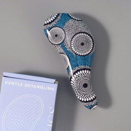 KISMETICS - Small Ergonomic Brush, Gentle Detangling, Travel Size Detangler Hair Brush for All Hair Types. Wet or Dry Hair (Blue Circle) KISMETICS - Small Ergonomic Brush, Gentle Detangling, Travel Size Detangler Hair Brush for All Hair Types. Wet or Dry Hair (Blue Circle)