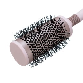 KISMETICS Fast Dry Round Brush with Ceramic Ion Thermal Barrel and Nylon Bristles,Argan oil Round Hair Brush for Blow Drying,Styling,Curling,Straightening, for All Hair Types-53mm KISMETICS Fast Dry Round Brush with Ceramic Ion Thermal Barrel and Nylon Bristles,Argan oil Round Hair Brush for Blow Drying,Styling,Curling,Straightening, for All Hair Types-53mm