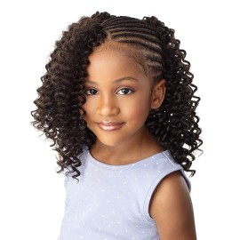 Sensationnel Crochet Braids Lulu Mini Fully Folded 2X Water Wave 10 (1-pack, 2)