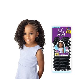 Sensationnel Crochet Braids Lulu Mini Fully Folded 2X Water Wave 10 (1-pack, 2)