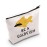 ZJXHPO TV Show Quote Inspired Coach Be A Goldfish Zipper Pouch Makeup Bag (Goldfish)