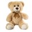SHAFISH Plush Teddy Bear Cute Stuffed Animal Bear with Bow Plush Toys 13.8 Inches (Khaki)