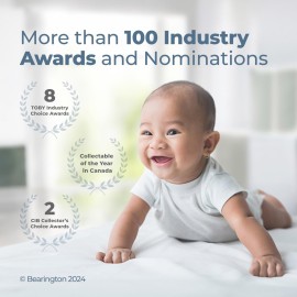 Bearington Lil\' Bubsy Brown Plush Teddy Bear Stuffed Animal, 11.5 Inch - Stuffed Teddy Bear