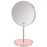 Jasefa Magnifying Make up Mirror with Stand, 1x/7x Magnification, 6 Double Sided Desk Table Mirror360 Rotation Tabletop Mirror for Traveling,Shaving -Pink