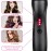 Homfu Hair Straightener, Electric Hot Comb Hair Straightener Brush with Ceramic Heater Surface, Fast Heating, Dual Voltage, Adjustable Temperature for Natural Black, Curly, Frizzy Hair & Beard