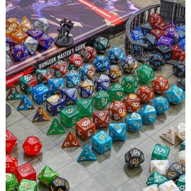 CiaraQ DND Dice Sets - 26 X 7 Polyhedral Dice (182pcs) with a Large Drawstring Bag Great for Dungeons and Dragons, Role Playing Table Game.