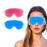 2 Pack Cold Cooling Eye Mask, Hot/Cold Reusable Ice Packs - Compress Therapy for Puffy Eyes, Skin Care, Headaches, Migraines, Stress Relief.