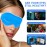 2 Pack Cold Cooling Eye Mask, Hot/Cold Reusable Ice Packs - Compress Therapy for Puffy Eyes, Skin Care, Headaches, Migraines, Stress Relief.