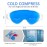 2 Pack Cold Cooling Eye Mask, Hot/Cold Reusable Ice Packs - Compress Therapy for Puffy Eyes, Skin Care, Headaches, Migraines, Stress Relief.
