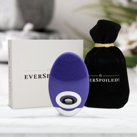 Sonic Face Cleansing Brush - Silicone Face Brush for Men & Women - Gentle Massaging and Vibrating Face Brush Cleanser - Rechargeable Silicone Face Scrubber Electric with Soft Bristles Sonic Face Cleansing Brush - Silicone Face Brush for Men & Women - Gentle Massaging and Vibrating Face Brush Cleanser - Rechargeable Silicone Face Scrubber Electric with Soft Bristles