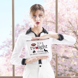 GJTIM TV Show Inspired Gift Its A Thing You Wouldnt Understand It Zipper Pouch Makeup Bag for Vampire Fans (T thing bag) GJTIM TV Show Inspired Gift Its A Thing You Wouldnt Understand It Zipper Pouch Makeup Bag for Vampire Fans (T thing bag)