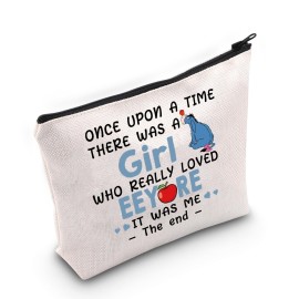 ZJXHPO Donkey Character Lover Gift There Was A Who Really Loved Zipper Pouch Cartoon Donkey Makeup Bag (ONCE-Cartoon) ZJXHPO Donkey Character Lover Gift There Was A Who Really Loved Zipper Pouch Cartoon Donkey Makeup Bag (ONCE-Cartoon)