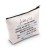 ZJXHPO Actress Gift Drama Inspirational Gift Musical Lover Zipper Pouch Makeup Bag (WHE-THEATRE)