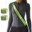 Reflective Running Gear, Reflective Sash, Night Dog Walking Safety Gear, High Visibility Reflective Safety Running Belts for Women, Night Jogging Safety Gear Reflective Belt and Armband