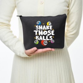 JXGZSO B Gambler Gift Shake Those Balls Makeup Bag Lucky B Pouch Bag B Game Lover Gift, Shake Those Balls Shopping, JXGZSO B Gambler Gift Shake Those Balls Makeup Bag Lucky B Pouch Bag B Game Lover Gift, Shake Those Balls Shopping,