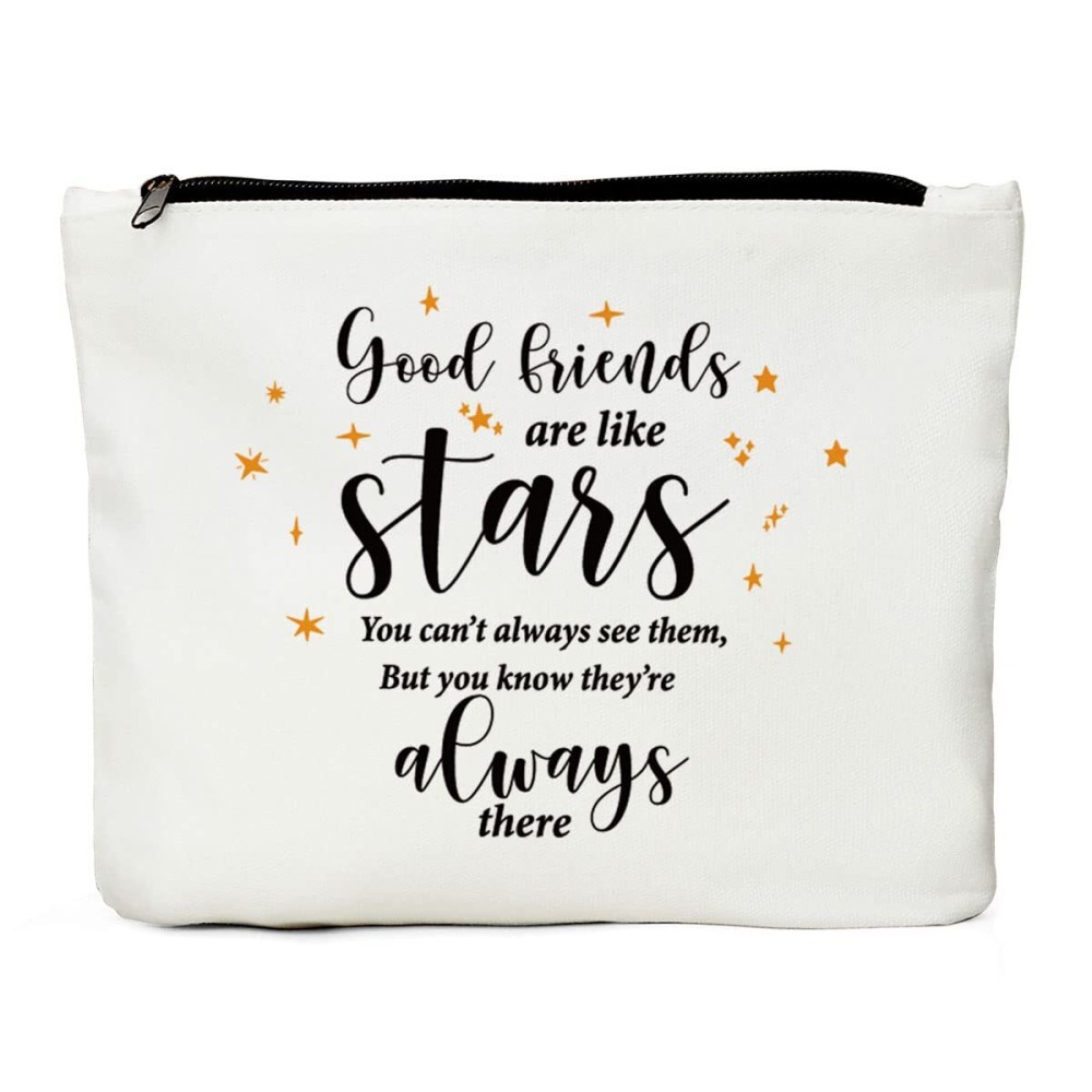 Good Friends Makeup Bag - Stars Soul Sister Gift for Sisters & Friends Good Friends Makeup Bag - Stars Soul Sister Gift for Sisters & Friends