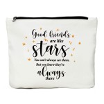 Good Friends Makeup Bag - Stars Soul Sister Gift for Sisters & Friends