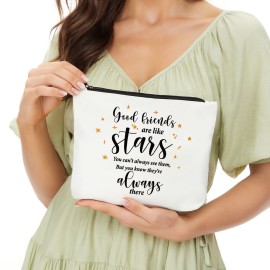 Good Friends Makeup Bag - Stars Soul Sister Gift for Sisters & Friends Good Friends Makeup Bag - Stars Soul Sister Gift for Sisters & Friends