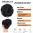 Elaine Big Messy Bun Extension Curly Hair Buns Hair Pieces for Women Synthetic Wavy Large Scrunchies Thick Updo Ponytail (Natural Black -113A)