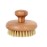 Cleaning Scrubber Body Brush Round Handle Wood Dry Brush Body Exfoliating Brush Back Skin Scrubber Bath Shower Brush for Home Men Bath Shower Body Wash Scrubber